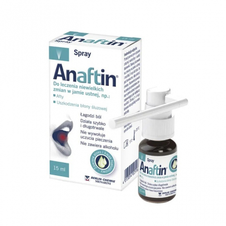 Anaftin spray na afty 15 ml