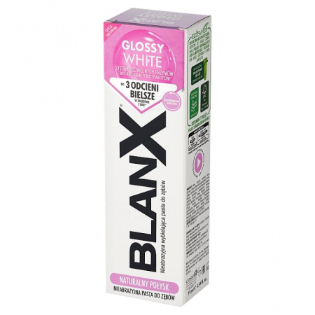 BLANX Glossy White Pasta do zębów 75 ml
