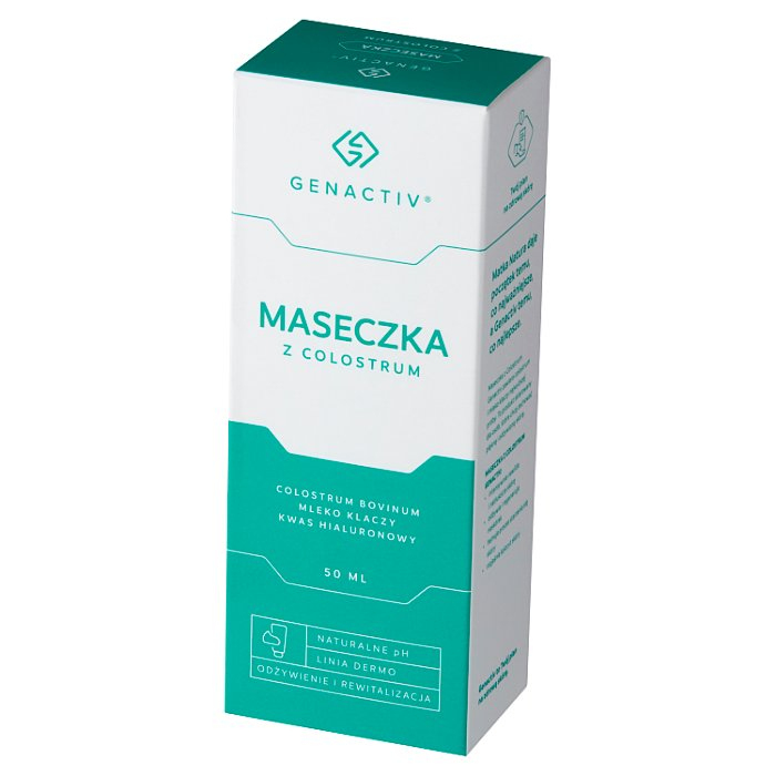 Maseczka Z Colostrum Genactiv Ml Allecco Pl