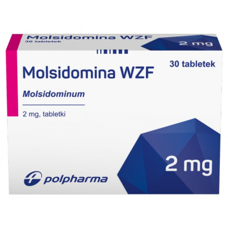 Molsidomina 2 mg 30 tabletek