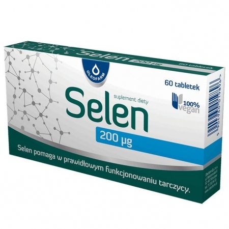 Oleofarm Selen 200 mcg tabletki, 60 szt.