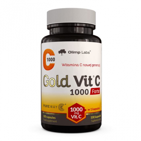 Olimp Gold-Vit C 1000 Forte kapsułki z witaminą C, 100 szt.