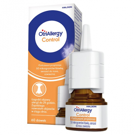 OtriAllergy Control 50 mcg/dawkę aerozol do nosa na alergię, 60 dawek