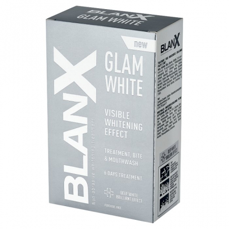 Pasta BLANX Zestaw Glam White 40ml