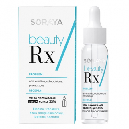 Soraya Beauty Rx ultra-nawilżające serum do twarzy kojące, 30 ml