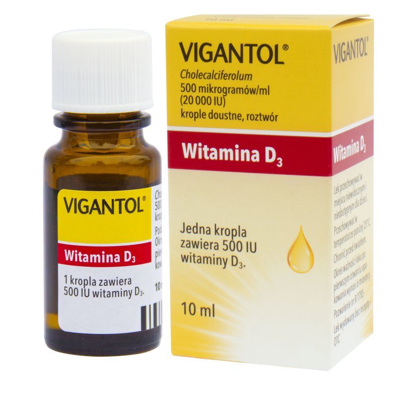 Vigantol Krople J M Ml Ml Witamina D Osteoporoza