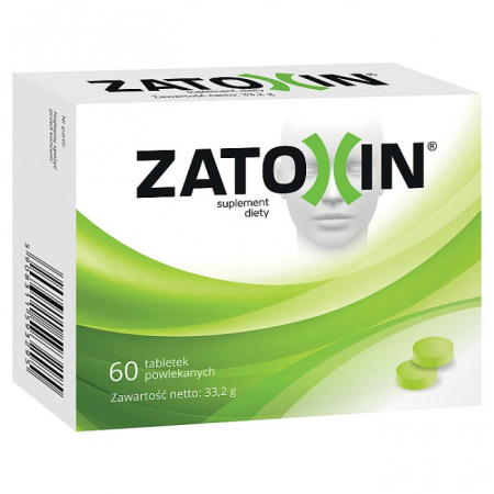 Zatoxin tabletki powlekane na zatoki, 60 szt.