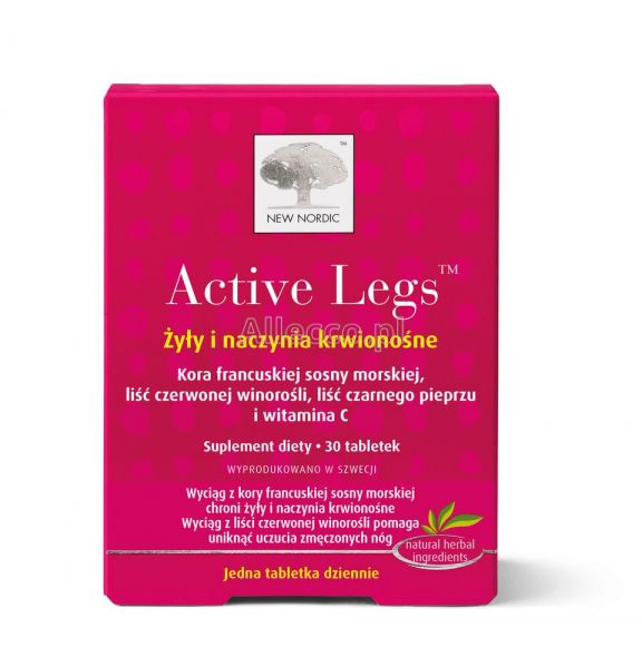 Active Legs 30 Tabletek Zmeczone Nogi Obrzeki Nog Stopy Nogi Kosmetyki Allecco Pl