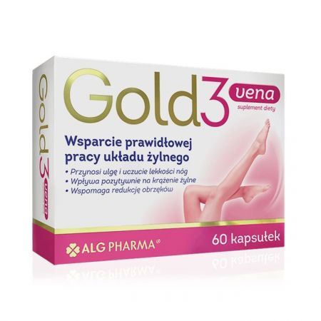 ALG PHARMA Gold 3 Vena 60 kapsułek