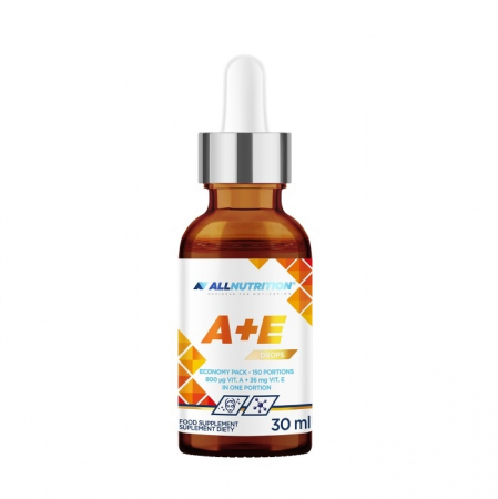 Allnutrition A+E Drops krople witaminowe na zdrową skórę i wzrok, 30 ml