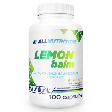 Allnutrition Lemon Balm kapsułki z ekstraktem z melisy, 100 szt.