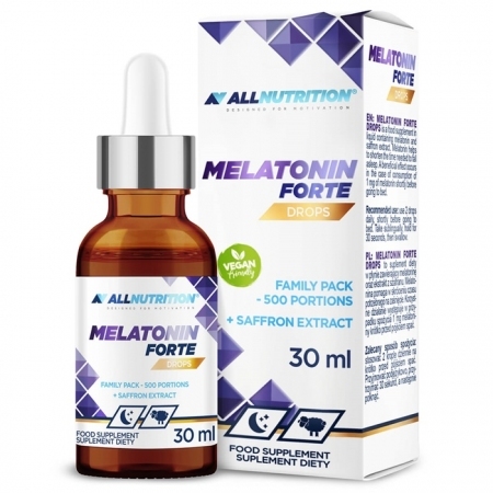 ALLNUTRITION Melatonin Forte drops krople, 30 ml