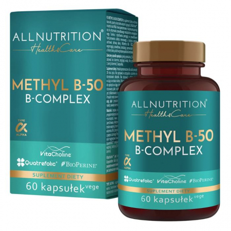 Allnutrition Methyl B-50 B-Complex kapsułki z witaminami z grupy B, 60 szt.