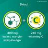 Aspirin C tabletki musujące na objawy przeziębienia i grypy, 40 szt.