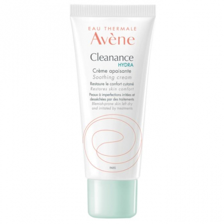 Avene Cleanance Hydra krem łagodzący do skóry wrażliwej, 40 ml