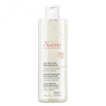 Avene płyn micelarny do demakijażu skóry wrażliwej, 400 ml