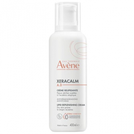 Avene Xeracalm A.D. krem uzupełniający lipidy przeciw swędzeniu, 400 ml