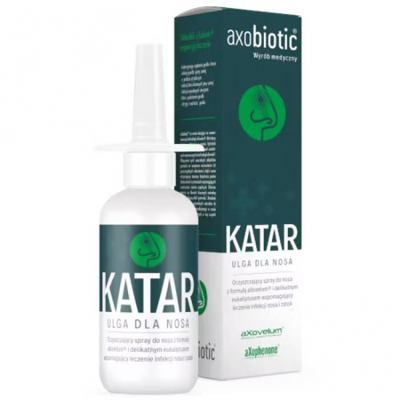 Axobiotic Katar spray do nosa oczyszczający, 30 ml