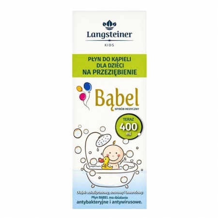 Bąbel płyn do kąpieli na przeziębienie dla dzieci, 400 ml