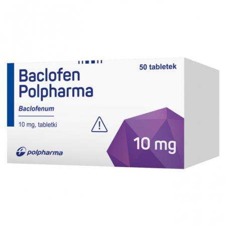 Baclofen 10 mg, 50 tabletek