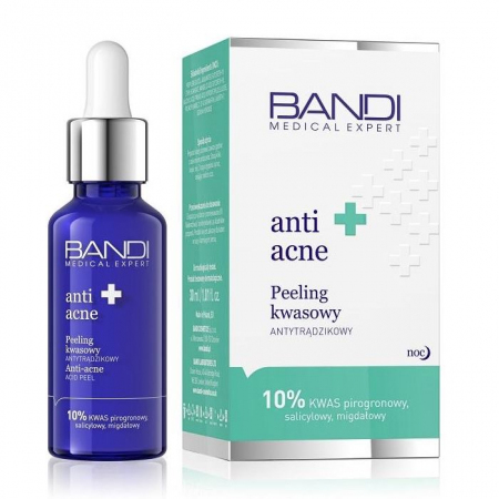 Bandi Anti-Acne peeling kwasowy antytrądzikowy do twarzy, 30 ml