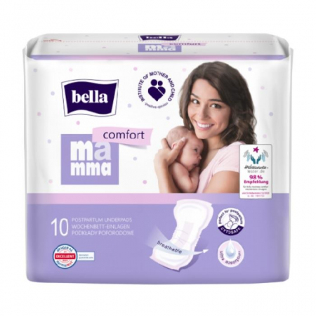 Bella Mamma Comfort podkłady higieniczne poporodowe, 10 szt.