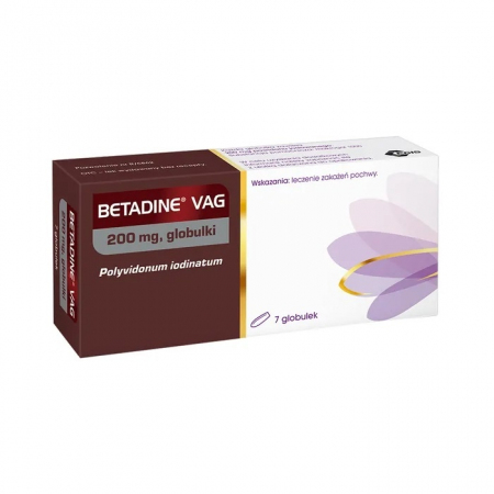 Betadine VAG 200 mg globulki dopochwowe, 7 szt.