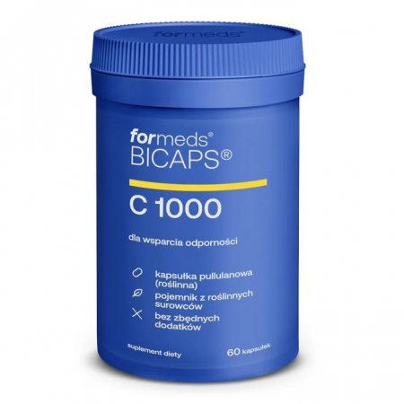 Bicaps C 1000 kapsułki z witaminą C ForMeds, 60 szt.