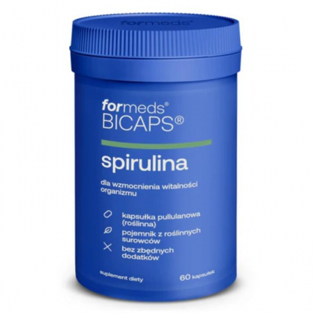 Bicaps Spirulina kapsułki ForMeds, 60 szt.