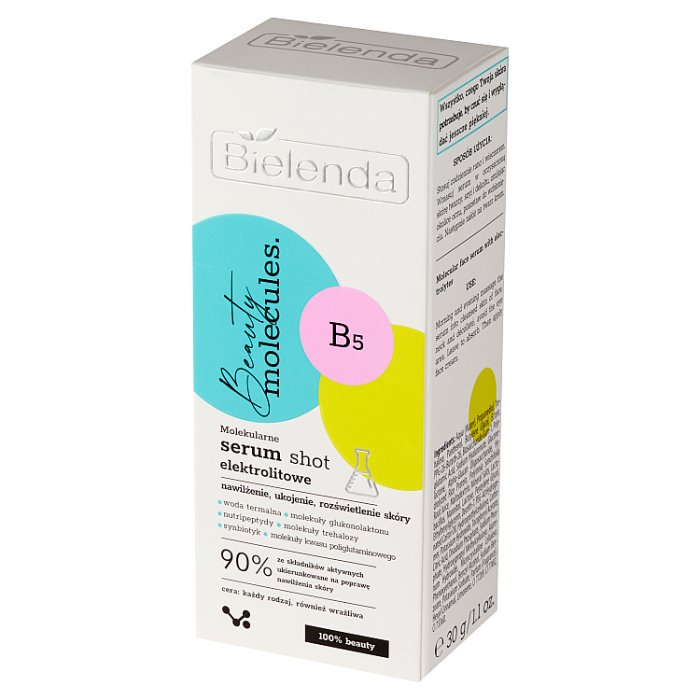 BIELENDA BEAUTY MOLECULES Molekularne Serum Shot Elektrolitowe 30 G Allecco Pl