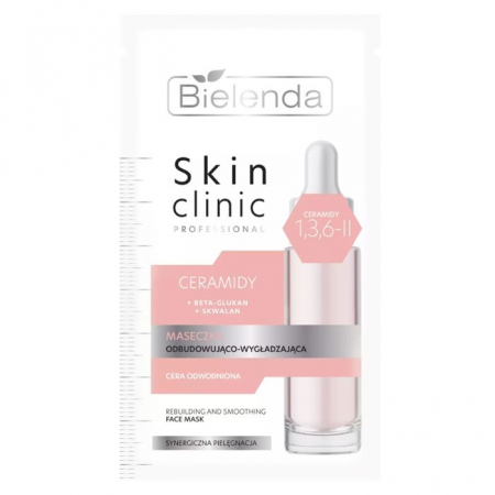 Bielenda Skin Clinic Ceramidy maseczka odbudowująco-wygładzająca, 8 g