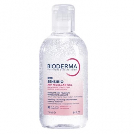 Bioderma Sensibio AR+ żel micelarny do skóry wrażliwej i naczynkowej, 250 ml