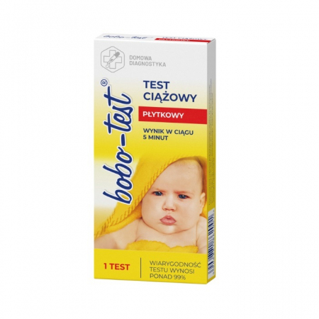 Bobo-test test ciążowy płytkowy do użytku domowego, 1 szt.