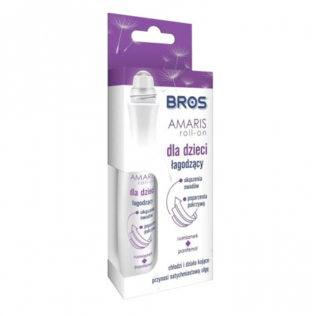 Bros Amaris roll-on łagodzący ukąszenia dla dzieci, 15 ml