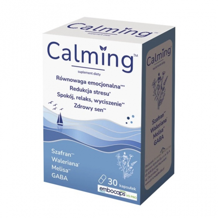 Calming 30 kapsułki łagodzące na stres i napięcie, 30 szt.