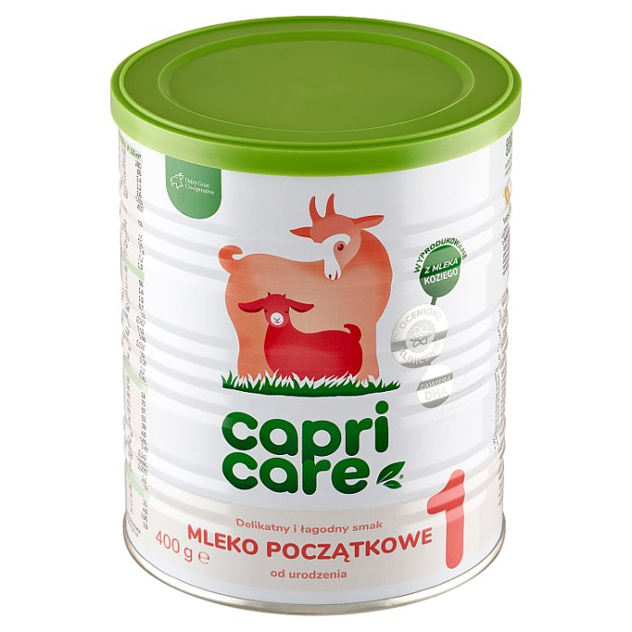 capricare 1 - mleko początkowe na mleku kozim, od urodzenia, 800 g –  opinie, skład i cena