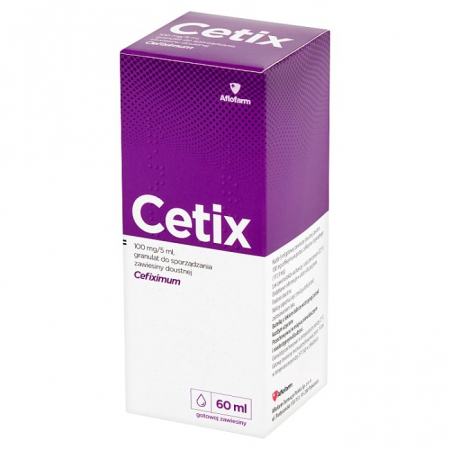 Cetix zawiesina 100 mg/5 ml 60 ml