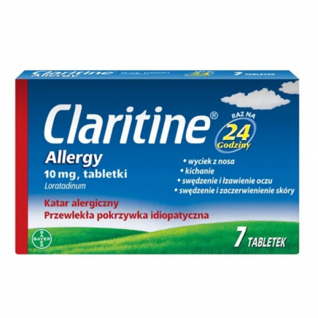 Claritine Allergy 10 mg tabletki na alergię, 10 szt.