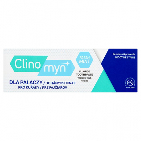 Clinomyn Smokers pasta wybielająca do zębów dla palaczy, 75 ml