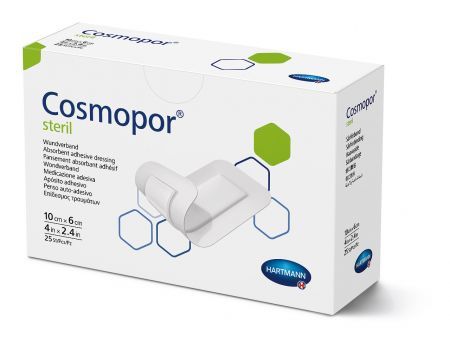 COSMOPOR STERIL Opatrunek jałowy 10 cm x 6 cm 25 szt.