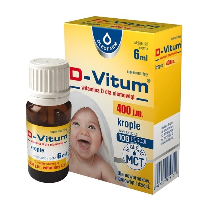 D Vitum Krople 6 Ml Witaminy I Minerały Dla Dzieci Dolegliwości Dziecięce Mama I Dziecko Alleccopl