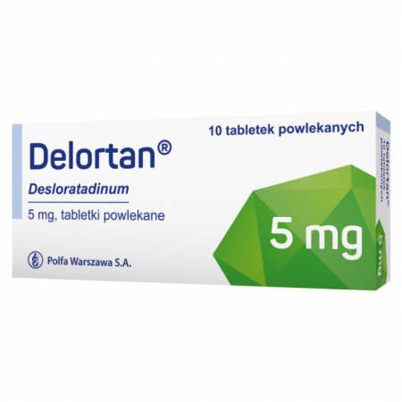 Delortan 5 mg, 10 tabletek powlekanych 