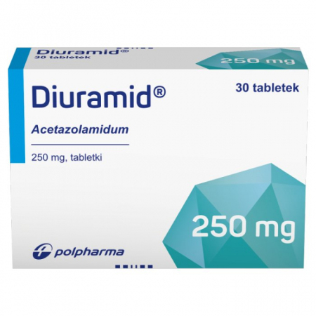 Diuramid 250 mg, 30 tabletek