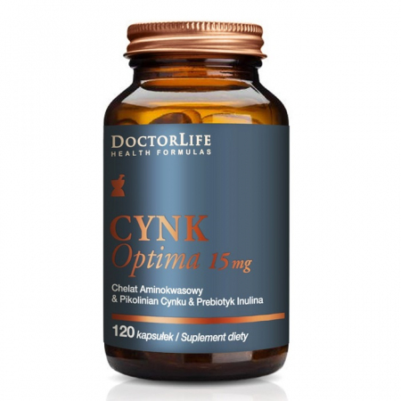 Doctor Life Cynk Optima 15 mg kapsułki, 120 szt.