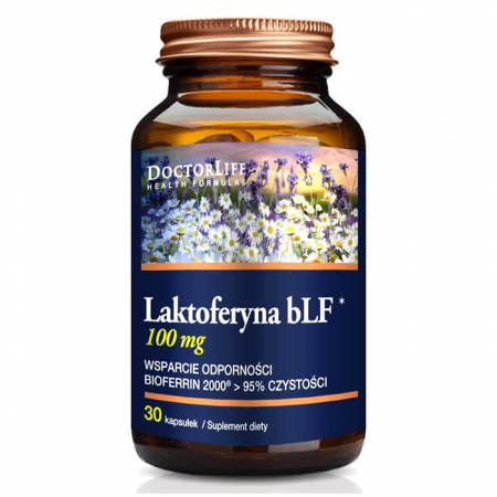 Doctor Life Laktoferyna bLF 100 mg kapsułki na odporność, 30 szt.