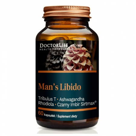 Doctor Life Man's Libido kapsułki dla mężczyzn, 60 szt.