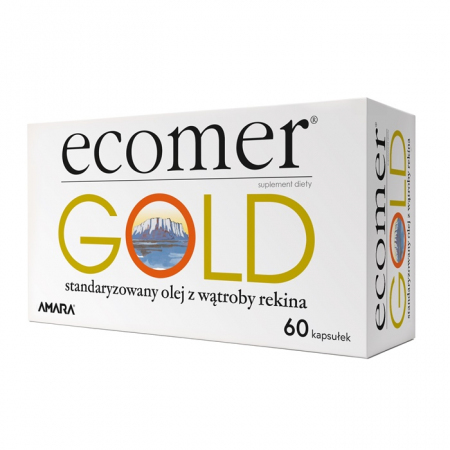 Ecomer Gold 500 mg kapsułki miękkie na odporność, 60 szt.