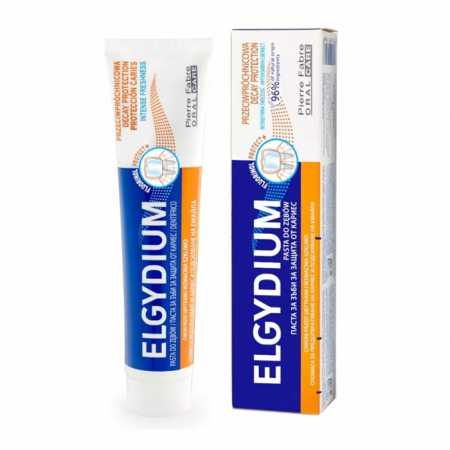 Elgydium Fluorinol Protect + przeciwpróchnicowa pasta do zębów, 75 ml