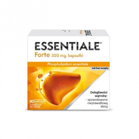 Essentiale Forte 300 mg kapsułki na wątrobę, 90 szt.