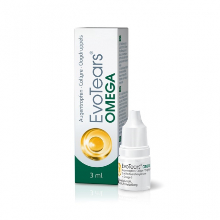 EvoTears Omega krople na zespół suchego oka, 3 ml